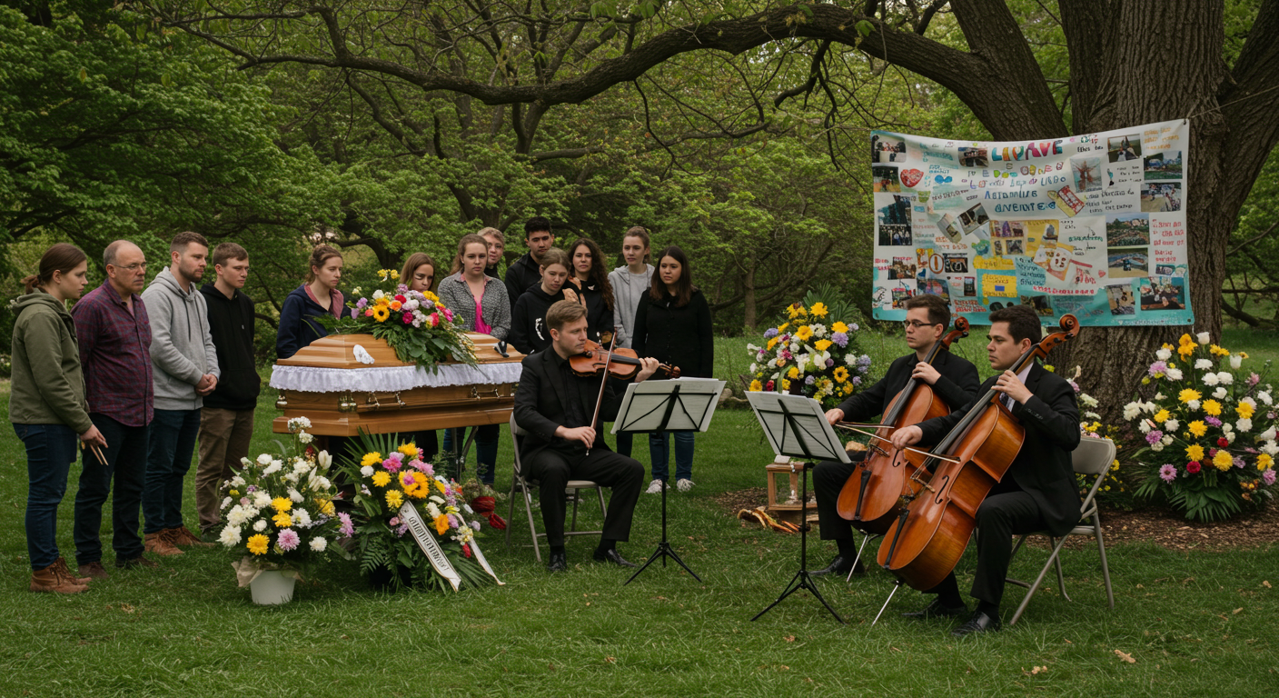 funerailles personnalisés